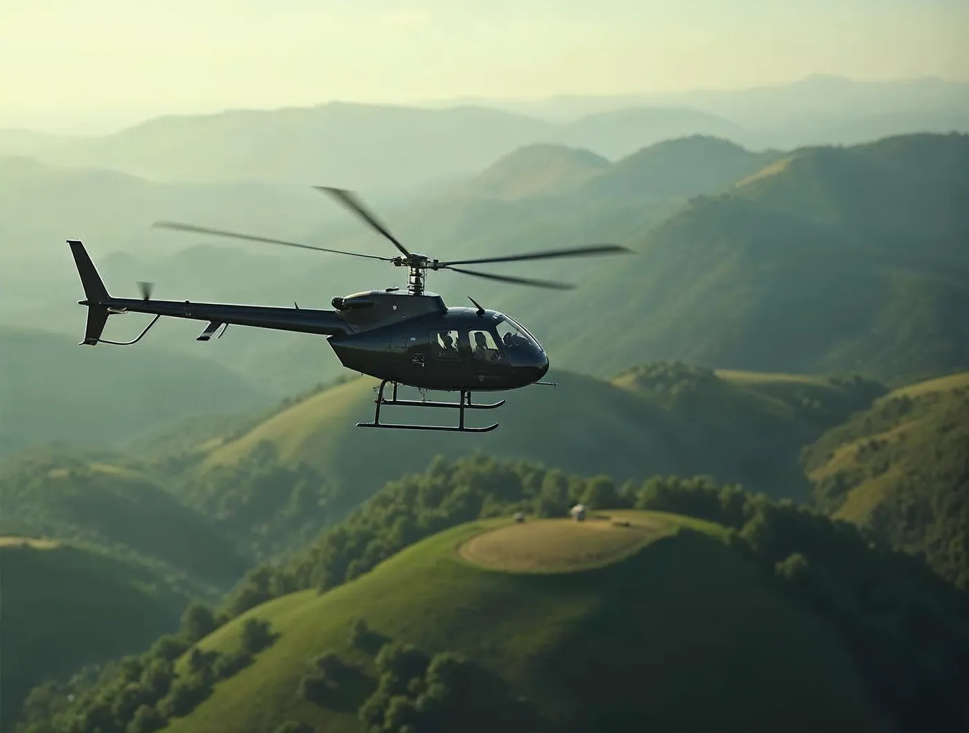 Robinson R44 helicopter