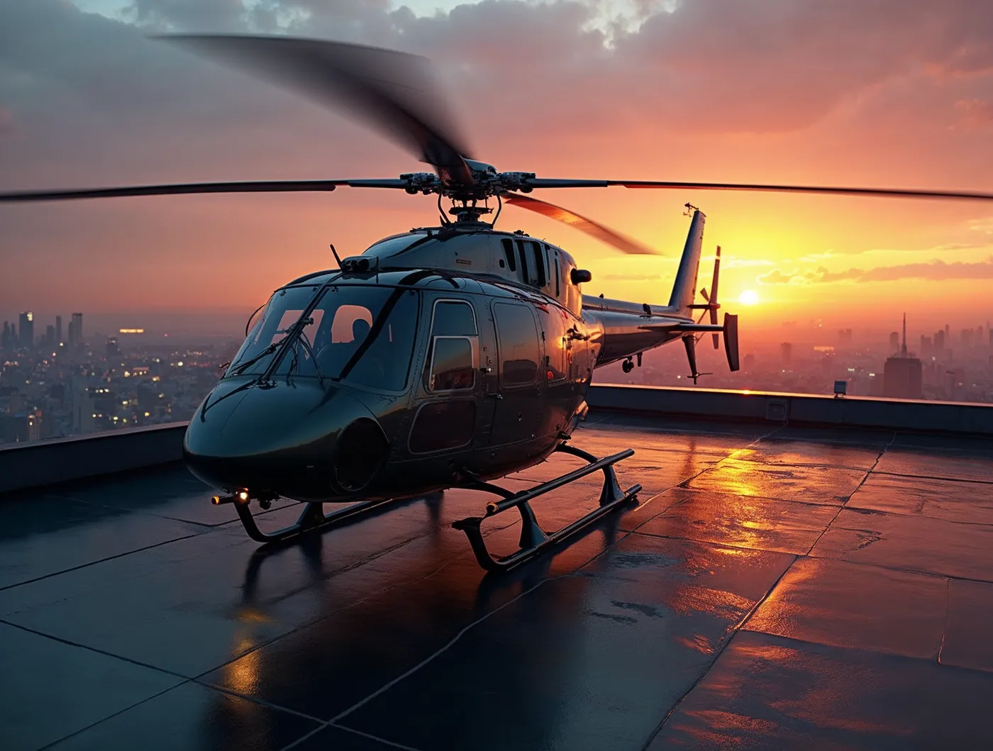 Sikorsky S-76 helicopter